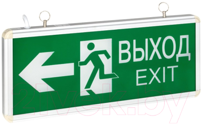Светильник аварийный EKF Basic EXIT-DS-201-LED - фото