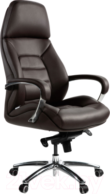 Кресло офисное Norden Porsche / F181 (кожа коричневый) - фото
