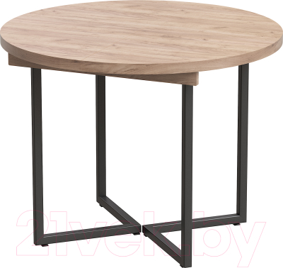 Обеденный стол Millwood Лофт Лондон D110-150x110x76 - фото