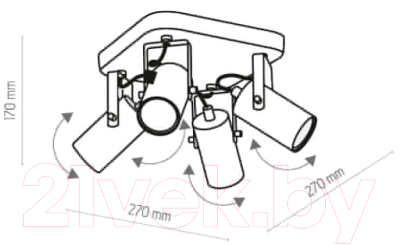 Люстра TK Lighting TKC6501