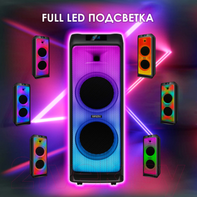 Минисистема Ginzzu GM-205