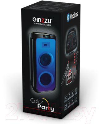 Портативная колонка Ginzzu GM-215