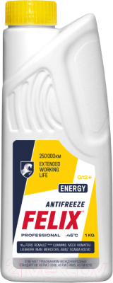 Антифриз FELIX Energy G12+ до -45°С / 430206026 - фото