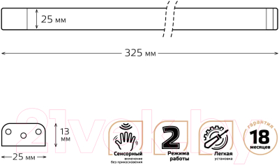 Светильник линейный Gauss 9021531235