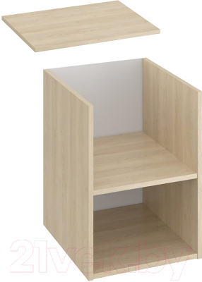 Шкаф для ванной Cersanit Moduo 40 / SB-MD-MOD40-SZ + SB-BL-MOD60 - фото