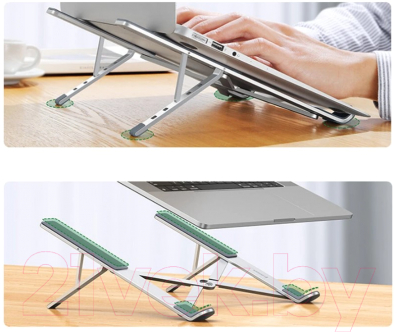 Подставка для ноутбука Ugreen LP451 / 40289 (серебристый)