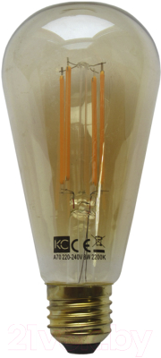 Лампа КС A70-8W-2200K-2700K-E27 / 9501870 - фото
