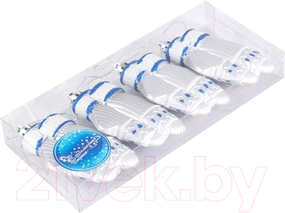 Набор елочных игрушек Волшебная страна Варежки / 007449 - фото