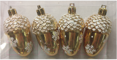 Набор елочных игрушек Волшебная страна Желудь / 007455