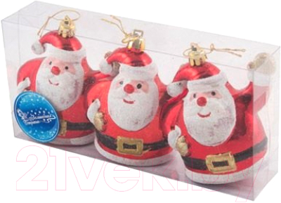 Набор елочных игрушек Волшебная страна Санты / 005641 - фото