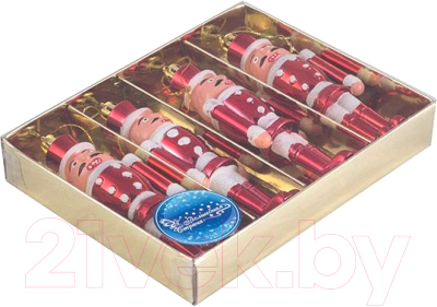 Набор елочных игрушек Волшебная страна Солдатики / 007474 - фото