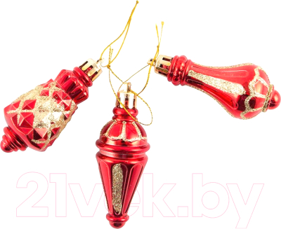 Набор елочных игрушек Волшебная страна Трио / 005648 - фото