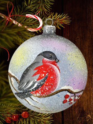 Шар новогодний Декарт 8Ш0019