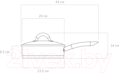 Сковорода Nadoba Olina 726416