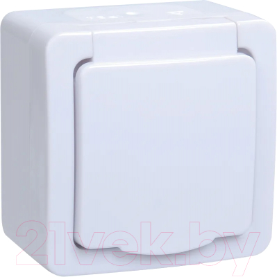 Розетка IEK Гермес Plus ERMP12-K01-16-54-EC - фото