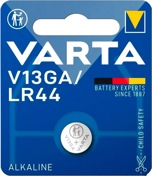 Батарейка Varta Electro G13/LR1154/LR44/357A/A76 BL1 Alkaline 1.5V 4276 1/10/100 - фото