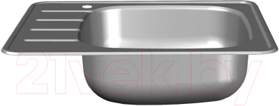 Мойка кухонная Ukinox Гранд GRM600.480-GT6K 1R