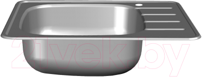 Мойка кухонная Ukinox Гранд GRM600.480-GT6K 2L