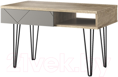 Журнальный столик Anrex Kaylas (дуб каньон/силк шитаке) - фото