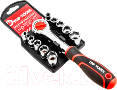 Трещотка TopTools 38D147 - фото