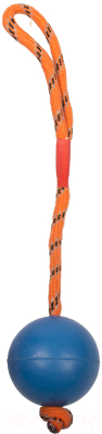 Игрушка для собак Duvo Plus Мячик на веревке / 10168/DV - фото