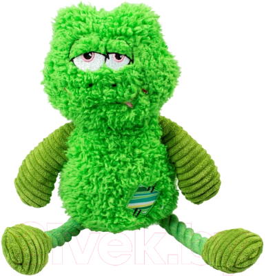 Игрушка для собак Duvo Plus Довольная лягушка / 12539/DV - фото