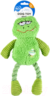 Игрушка для собак Duvo Plus Довольная лягушка / 12539/DV