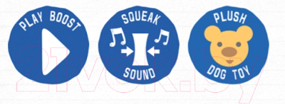 Игрушка для собак Duvo Plus Довольная лягушка / 12539/DV