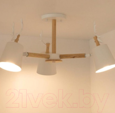 Люстра Home Light Астерия A077-1 (белый) - фото