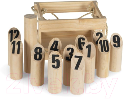 Набор для игры в городки Ningbo Городки Clas Ohlson Number Kubb / 31-5732 - фото