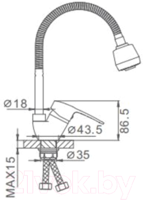 Смеситель Frap F4302