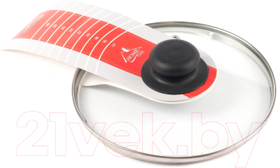 Крышка стеклянная Home Line 4618н с пароотводом - фото