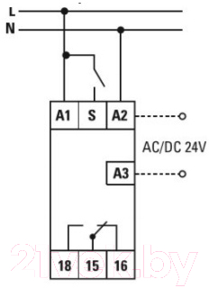 Реле времени КС RT-SBE12-240В / 82736