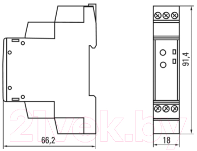 Реле времени КС RT-SBE12-240В / 82736