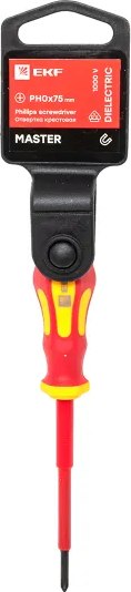 Отвертка EKF Basic ph-0-75-mas-in