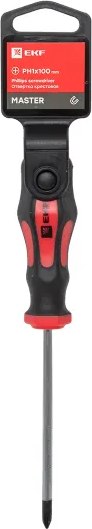 Отвертка EKF ph-1-100-mas