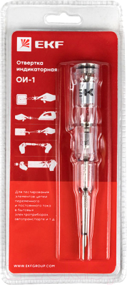 Отвертка EKF ST-10 ОИ-1 Индикаторная