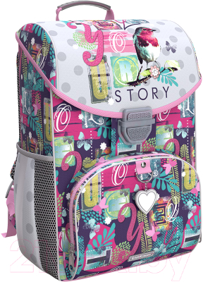 Школьный рюкзак Erich Krause ErgoLine 15L Bird Story / 52588 - фото
