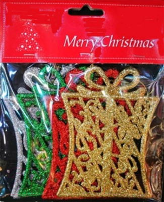 Набор елочных игрушек MONAMI Подарок / MZ19-011 - фото