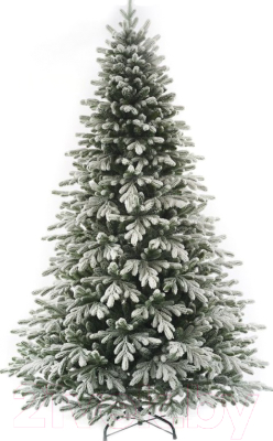 Ель искусственная Maxy Poland Наоми с литыми ветками заснеженная - фото