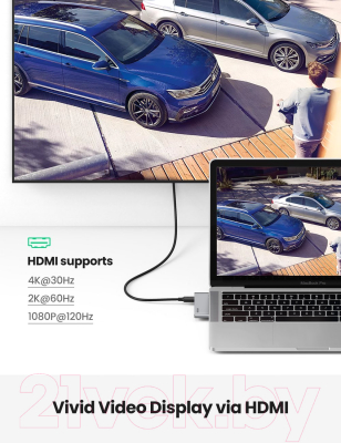 Док-станция для ноутбука Ugreen CM380 / 80856