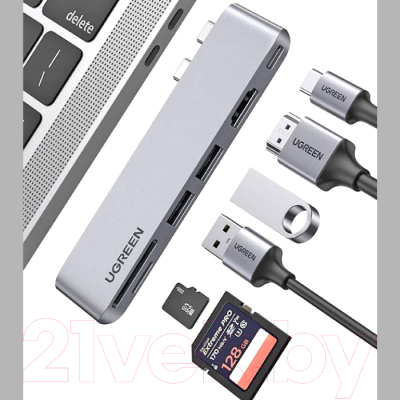 Док-станция для ноутбука Ugreen CM380 / 80856