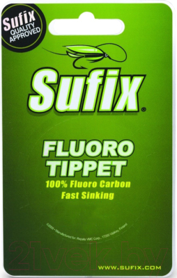 Леска флюорокарбоновая Sufix Fluoro Tippet 0.138мм / DS1IL015024A3F - фото