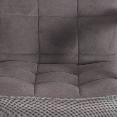 Кресло офисное Tetchair Trendy флок/ткань (серый)