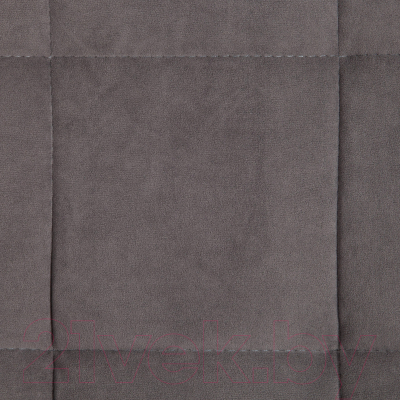 Кресло офисное Tetchair Trendy флок/ткань (серый)