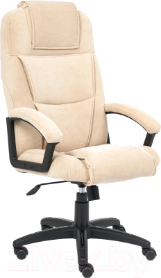Кресло офисное Tetchair Bergamo флок - фото