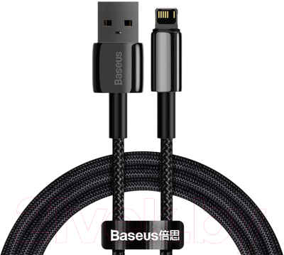 Кабель Baseus Tungsten Gold USB To Lightning / CALWJ-A01 - фото