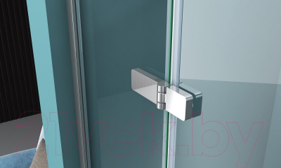 Душевая дверь BelBagno KRAFT-B-12-60/30-C-Cr-L