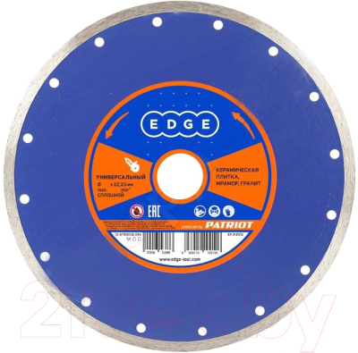 Отрезной диск алмазный PATRIOT Edge 150x22.23 - фото