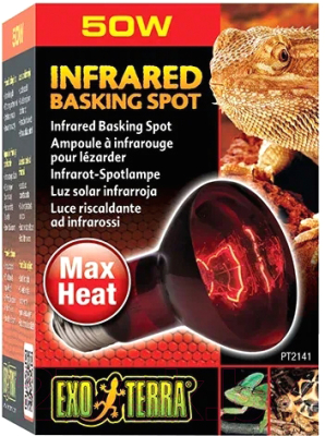 Лампа для террариума Exo Terra Infrared Basking Spot 50 Вт. PT2141 / H221412 - фото